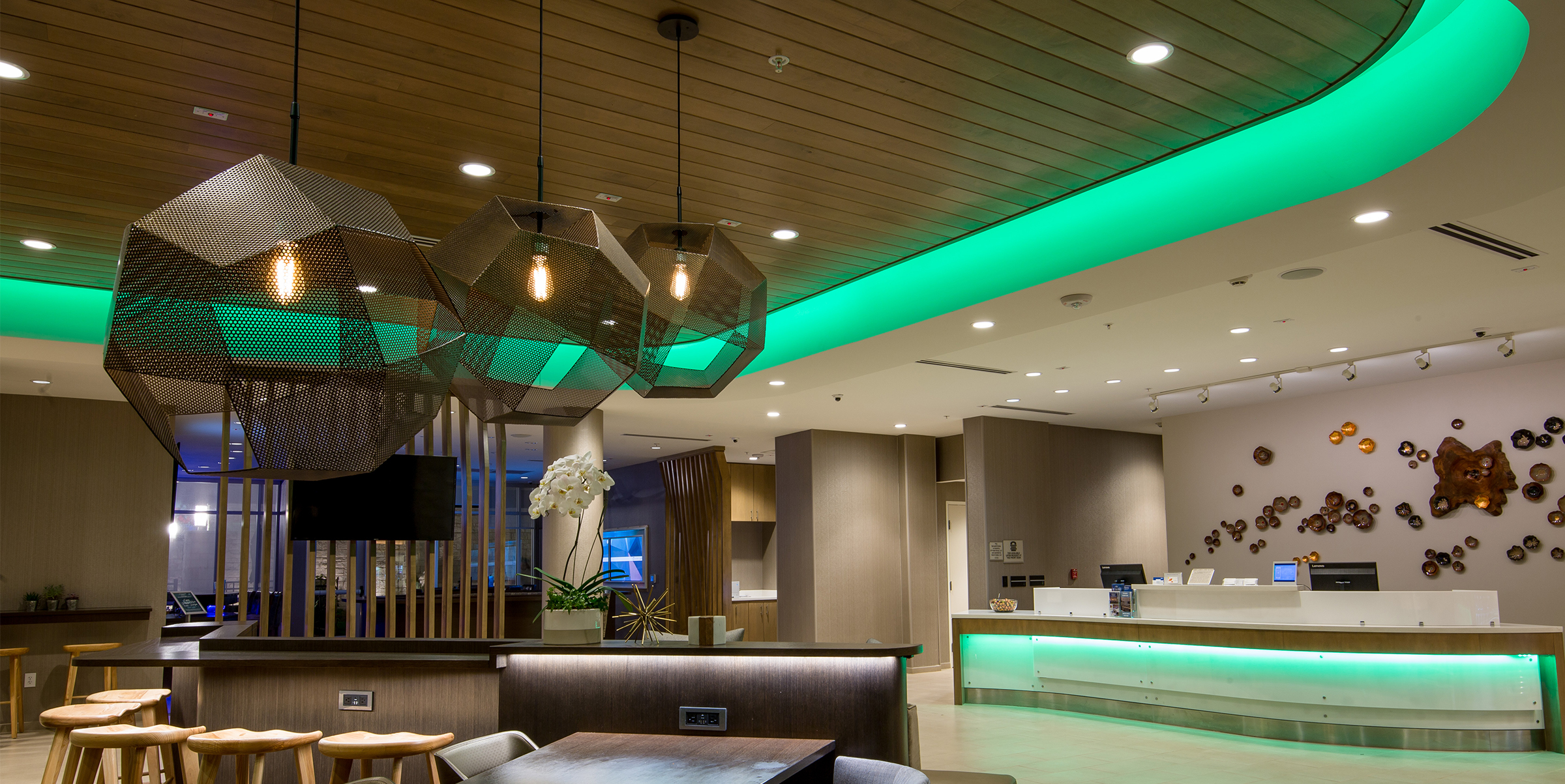 Color Changing Led Lighting Commercial Project Riverwalk Color Changing Led Lighting Commercial Project Riverwalk